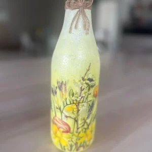 Bottle Decoupage Workshop – Create Your Own Vintage Masterpiece